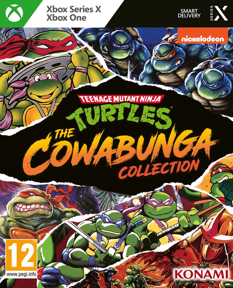 Konami Teenage Mutant Ninja Turtles the Cowabunga Collection