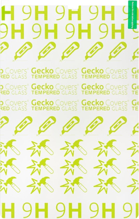 Gecko Covers Tempered Glass Screenprotector Voor De Samsung Galaxy Tab S5e