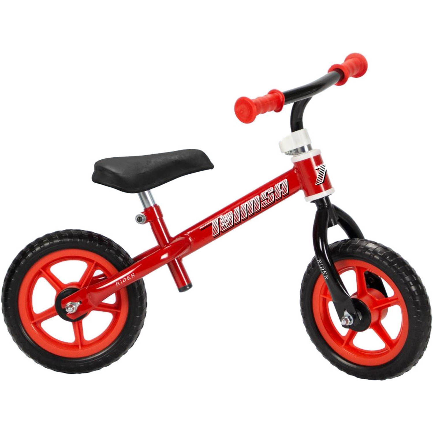 Toimsa Loopfiets Rider Loopfiets Met 2 Wielen 10 Inch Jongens - Rood