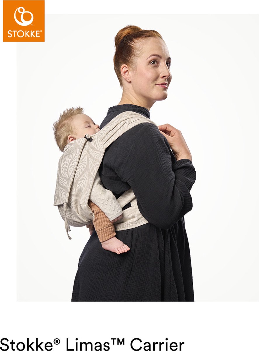 Stokke Buikdrager ® Limas™ Slate Melange - Beige