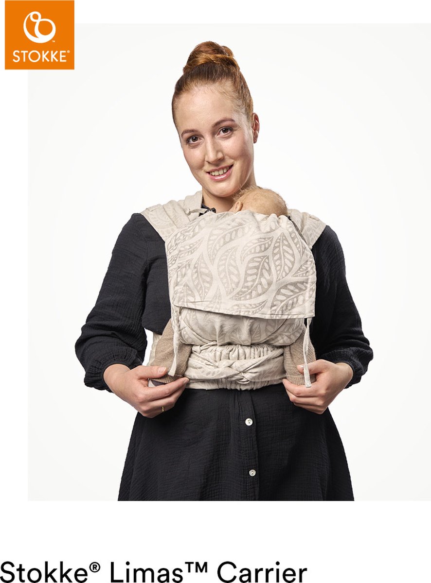 Stokke Buikdrager ® Limas™ Slate Melange - Beige