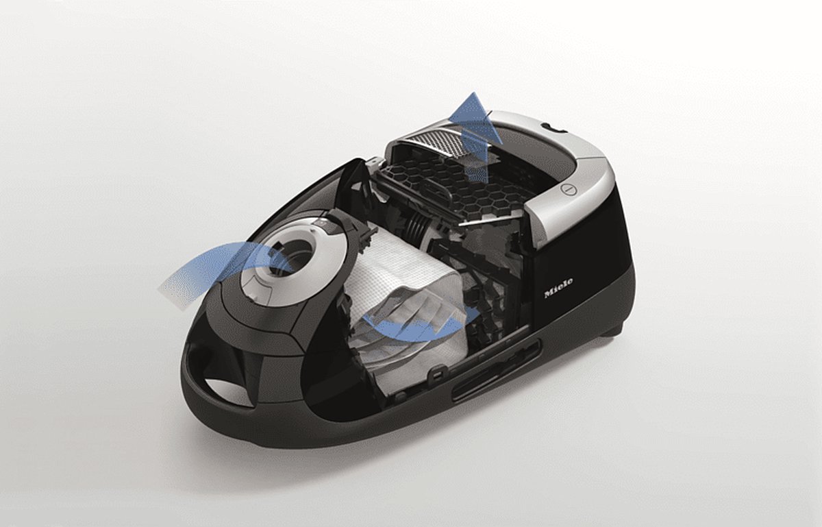 Miele stofzuiger Complete C2 Black Pearl Powerline - Zwart