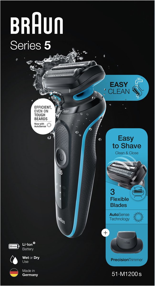 Braun scheerapparaat 51-M1200S