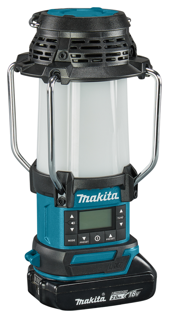 Makita DMR055 | 14,4 V / 18 V | Camping lamp | met radio | Zonder accu&apos;s en lader