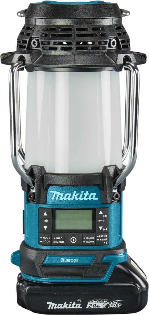 Makita DMR056 | 14,4 V / 18 V | Camping lamp | met radio en Bluetooth | Zonder accu&apos;s en lader