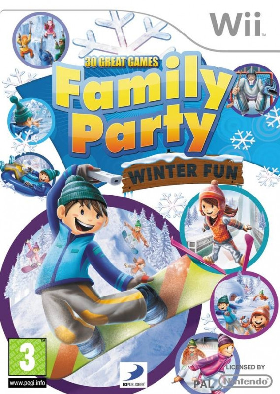 D3Publisher Family Party Winter Fun