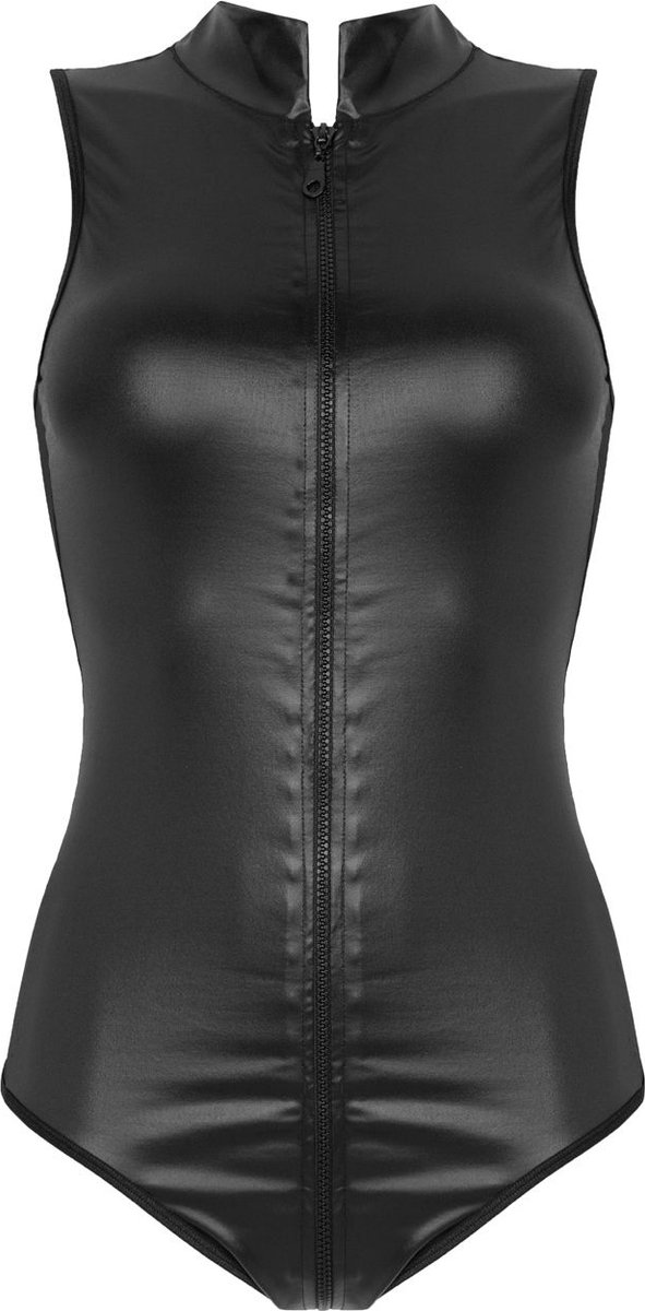 Christine le Duc 2-way zipper Body Xenna - Zwart