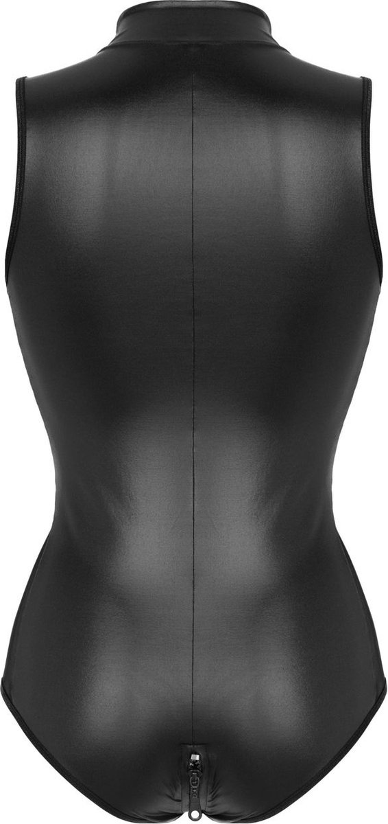 Christine le Duc 2-way zipper Body Xenna - Zwart