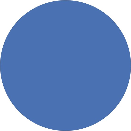 Haza Original Papieren Tafellaken/tafelkleed 800 X 118 Cm Op Rol -e Thema Tafeldecoratie Versieringen - Blauw