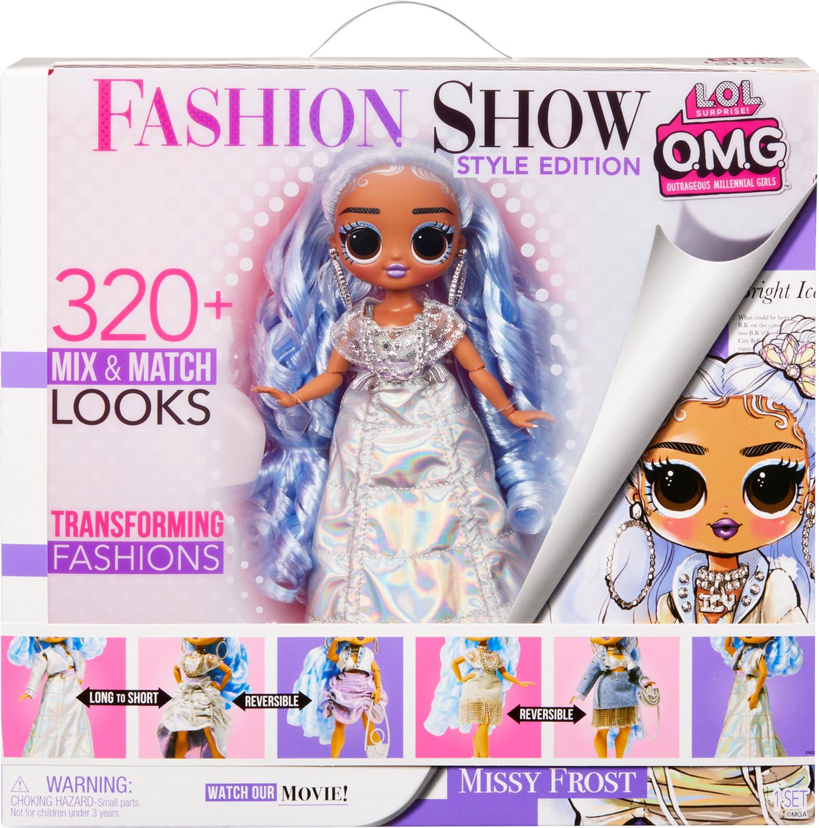 MGA L.O.L. Surprise OMG Tentpole Fashion Character 1 - Blauw