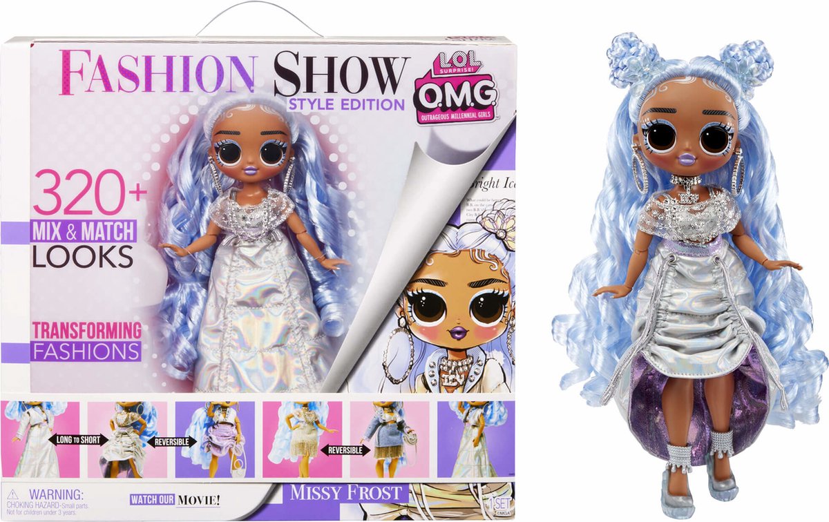 MGA L.O.L. Surprise OMG Tentpole Fashion Character 1 - Blauw