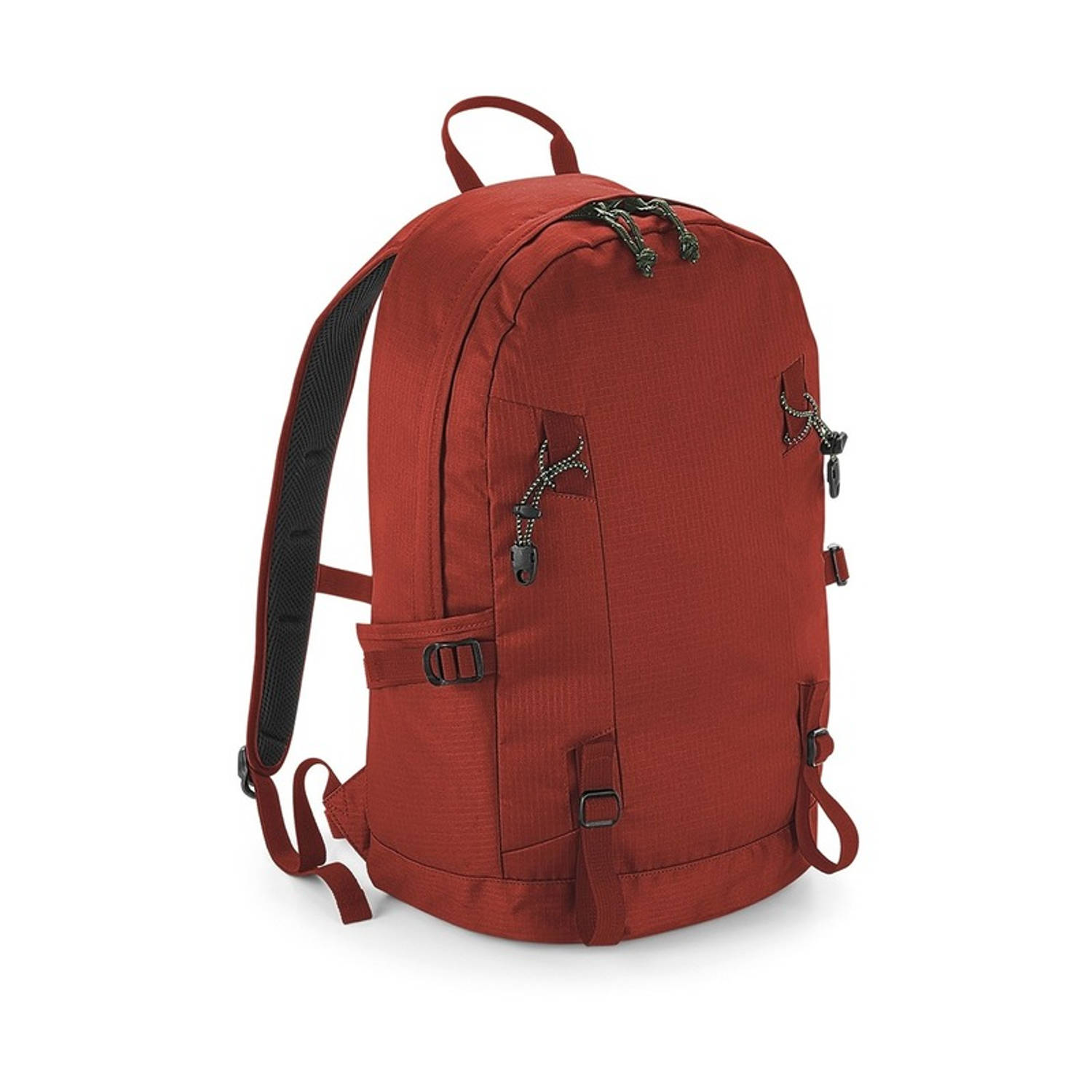 Quadra Rode Rugzak/rugtas Voor Wandelaars/backpackers 20 Liter - Rugtassen Voor Op Reis - Backpacken - Wandelen - Rood