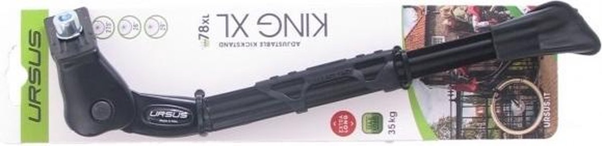 Ursus Standaard King Xl 26-28 Inch Aluminium - Zwart