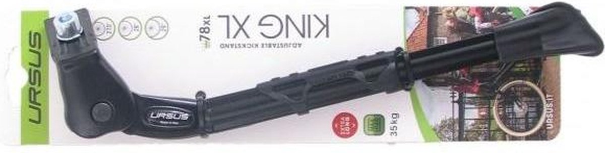 Ursus Standaard King Xl 26-28 Inch Aluminium - Zwart