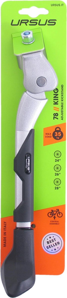 Ursus Standaard King 2 26-28 Inch Aluminium Zilver/ - Zwart