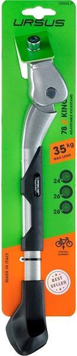 Ursus Standaard King 2 26-28 Inch Aluminium Zilver/ - Zwart