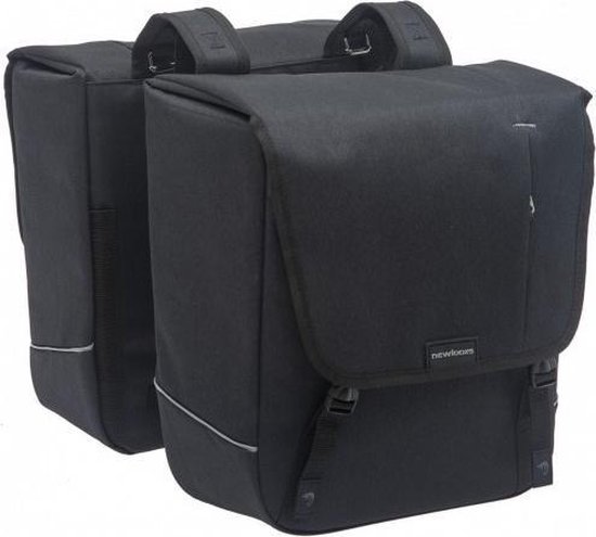 New Looxs Dubbele Fietstas Nova 32 Liter Polyester - Zwart