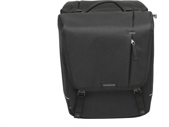 New Looxs Dubbele Fietstas Nova 32 Liter Polyester - Zwart