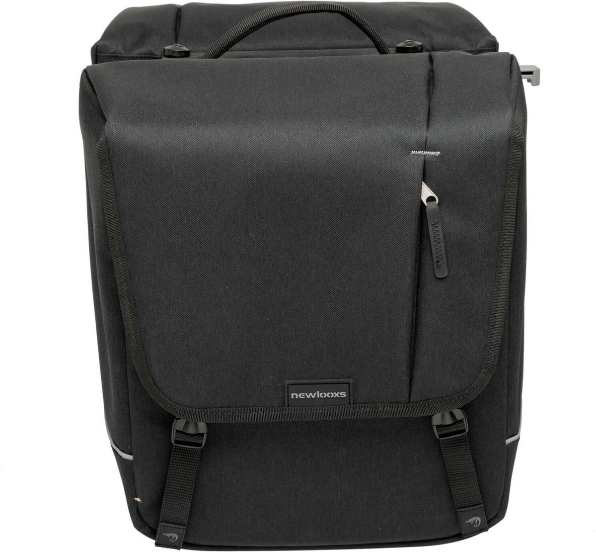 New Looxs Dubbele Fietstas Nova 32 Liter Polyester - Zwart