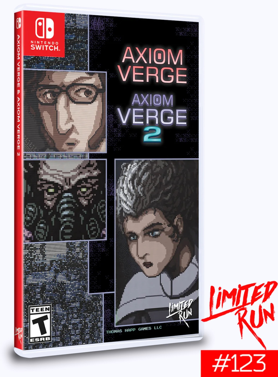 Limited Run Axiom Verge 1&2 Double Pack ( Games)