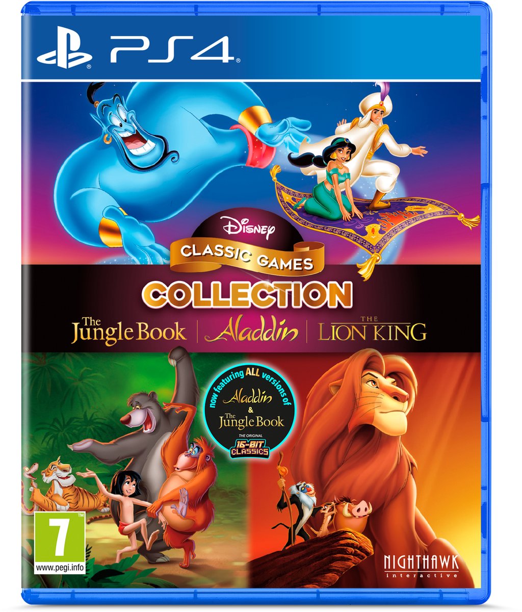 Nighthawk Disney Classic Games: The Jungle Book, Aladdin and The Lion King