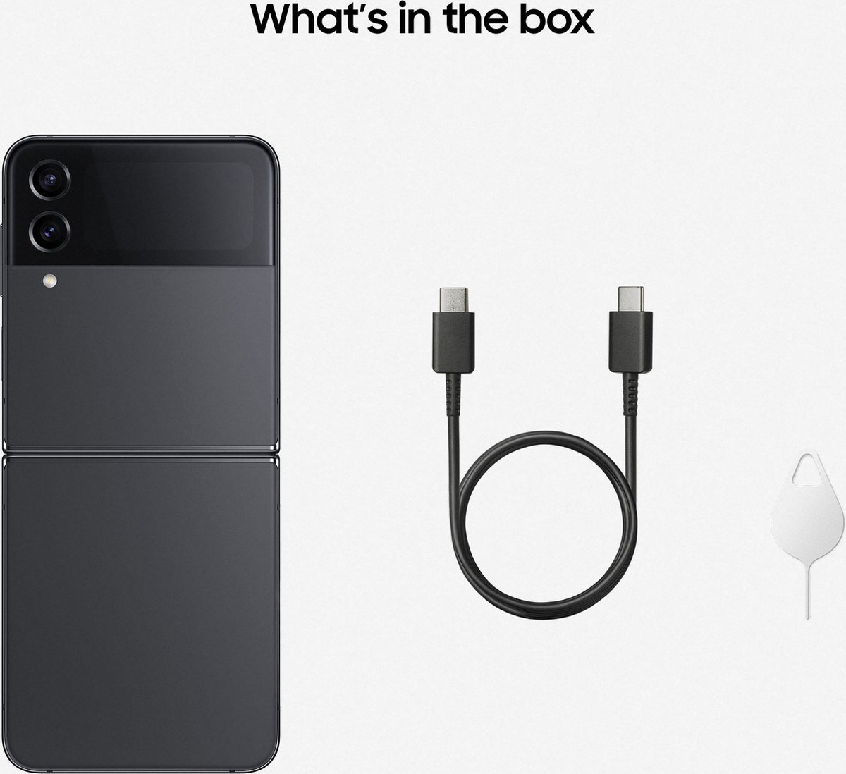 Samsung Galaxy Z Flip4 256 GB - Zwart