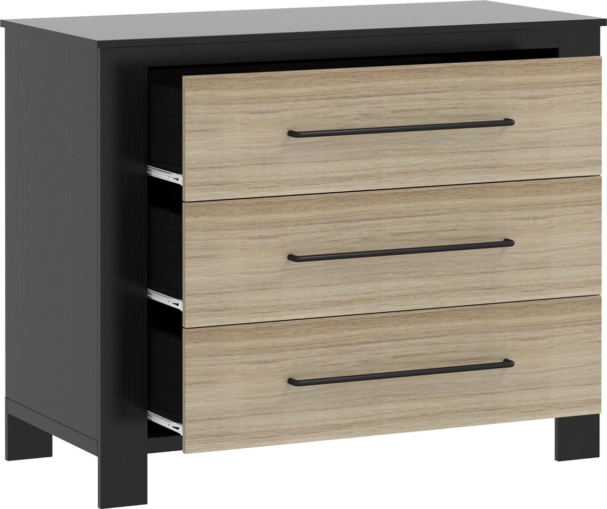 Cabino Commode Zwart Oxford