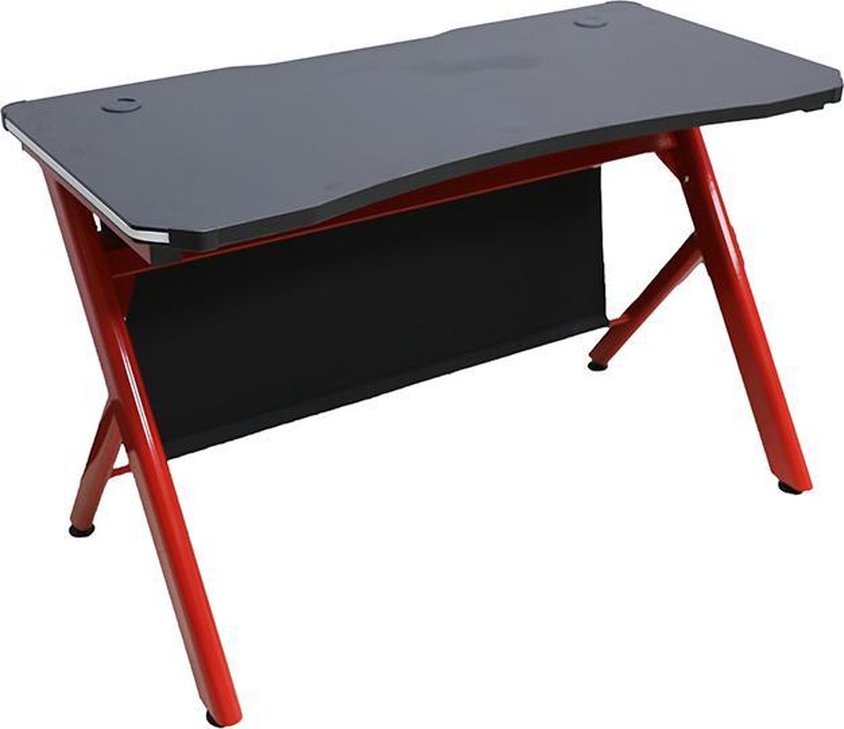 Bureau Computer Game Tafel Sirocco - Gaming Desk - Met Led Verlichting - 120 X 60 Cm