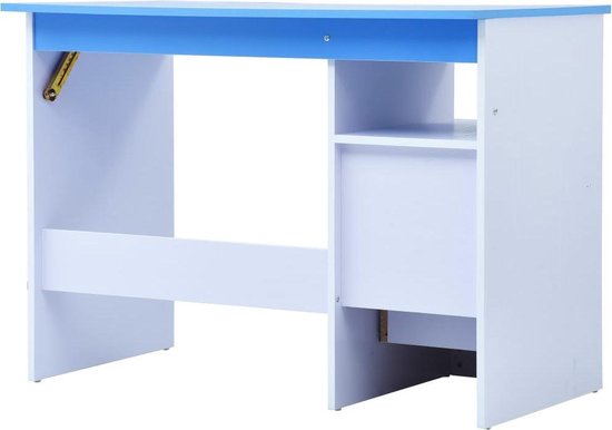 Vidaxl Kindertekentafel/-bureau Kantelbaar En - Blauw