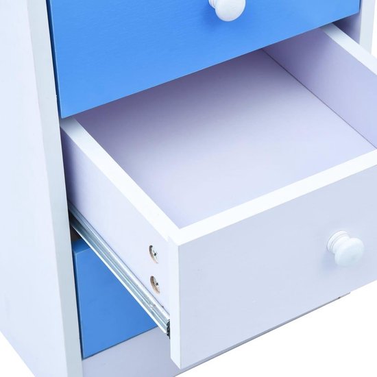 Vidaxl Kindertekentafel/-bureau Kantelbaar En - Blauw