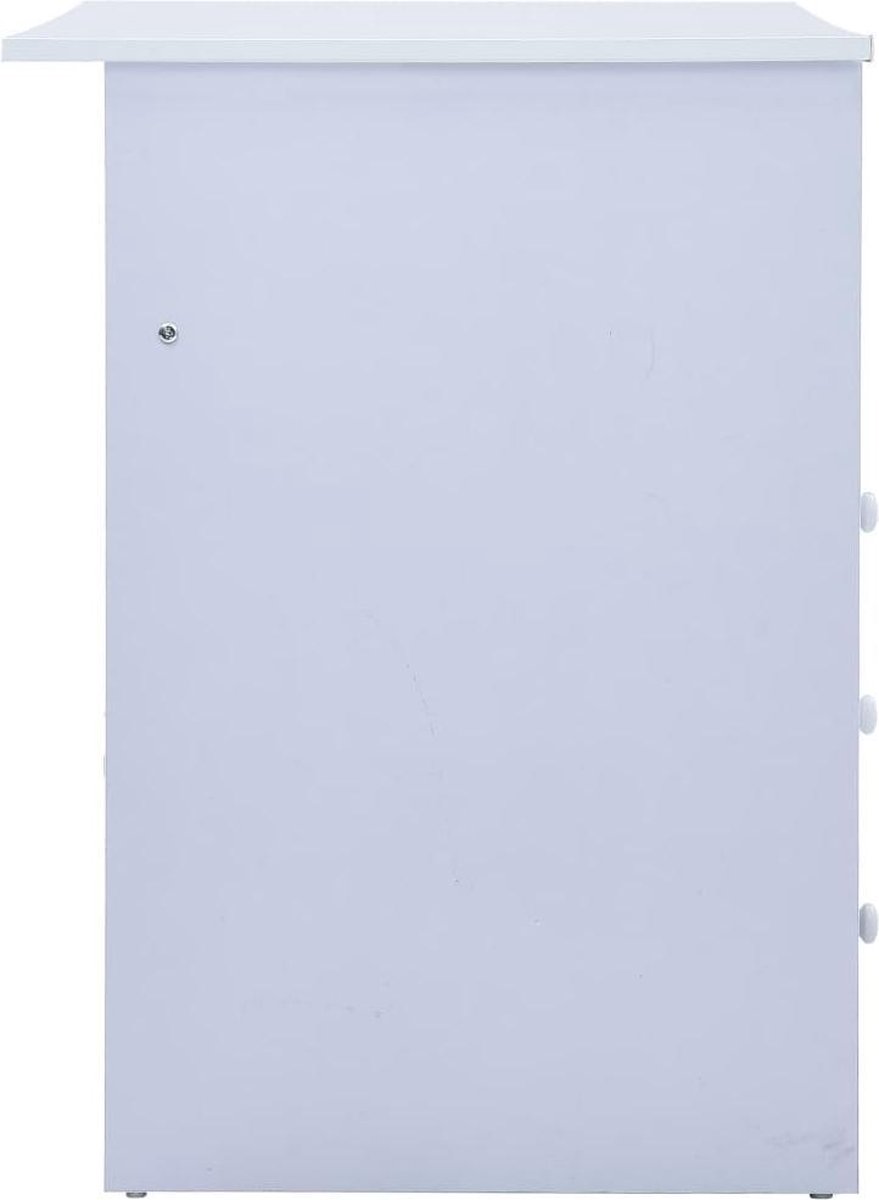 Vidaxl Kindertekentafel/-bureau Kantelbaar - Wit