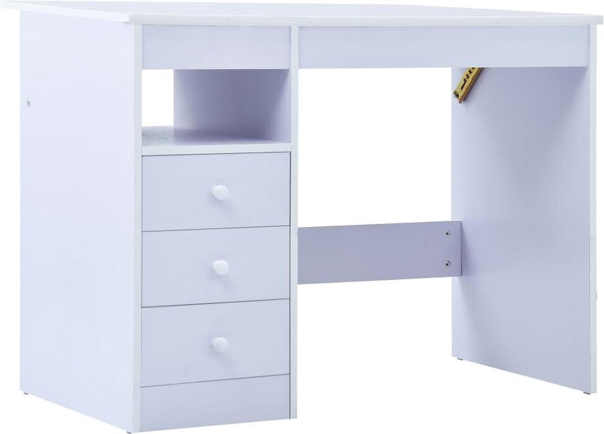 Vidaxl Kindertekentafel/-bureau Kantelbaar - Wit