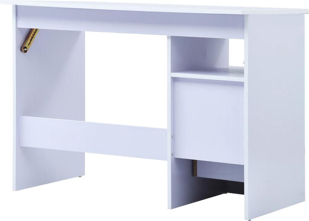 Vidaxl Kindertekentafel/-bureau Kantelbaar - Wit