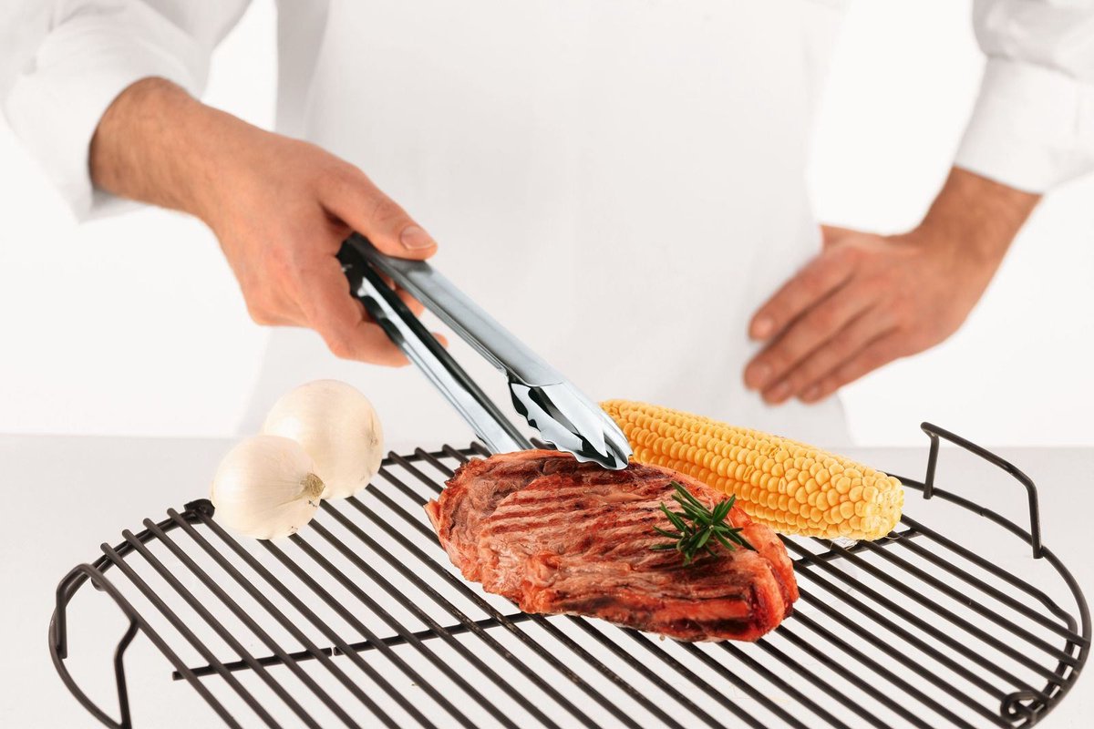 Rösle Keukenhulp Gourmettang - Rvs, 40 Cm - - Silver