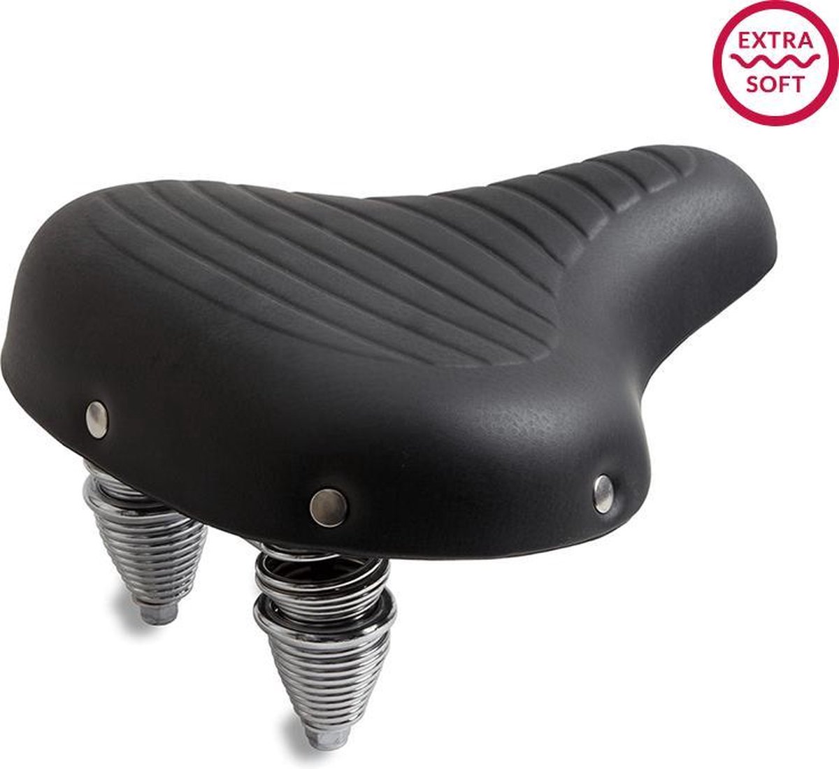 ABI Zadel Cruiser Unisex 270 X 245 Mm - Zwart