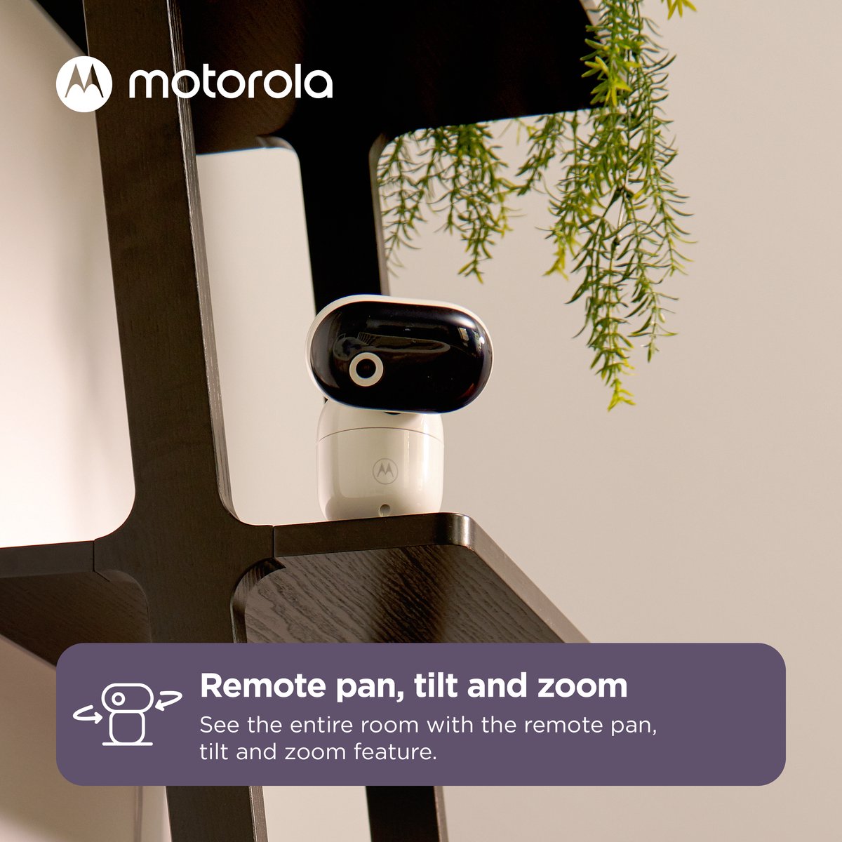 Motorola Nursery Pip1010 Con Babyfoon - Baby Camera - Nursery App - Nachtzicht En Kamertemperatuur