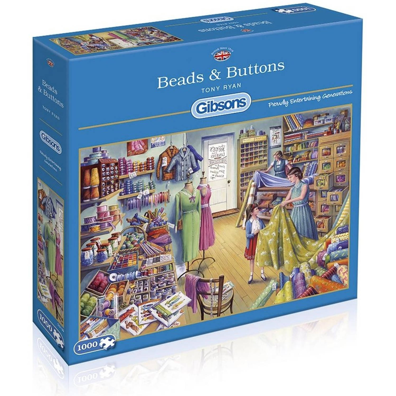 Beads & Buttons Puzzel 1000 Stukjes