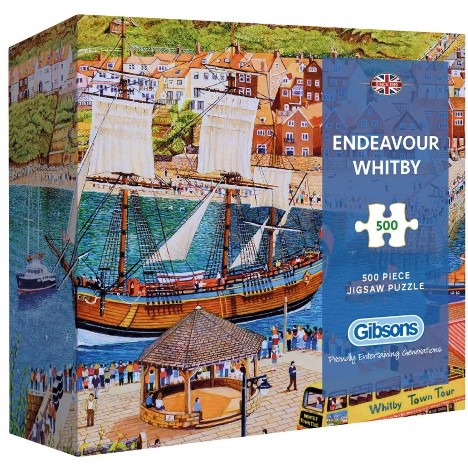 Endeavour Whitby Puzzel 500 Stukjes