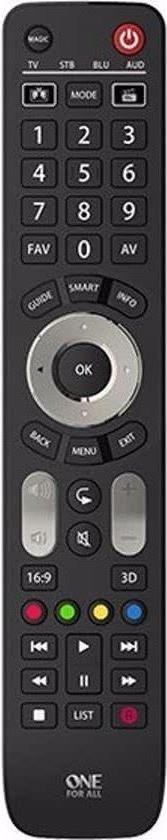 ONE FOR ALL URC7145 - Universele afstandsbediening - Zwart