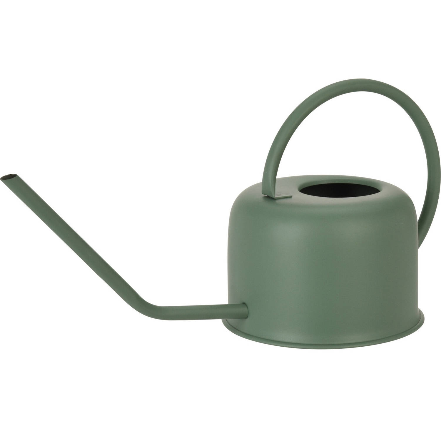 Retro Metalen / Rvs Gieter Mat Voor Binnen 1100 Ml - Gieters - Groen