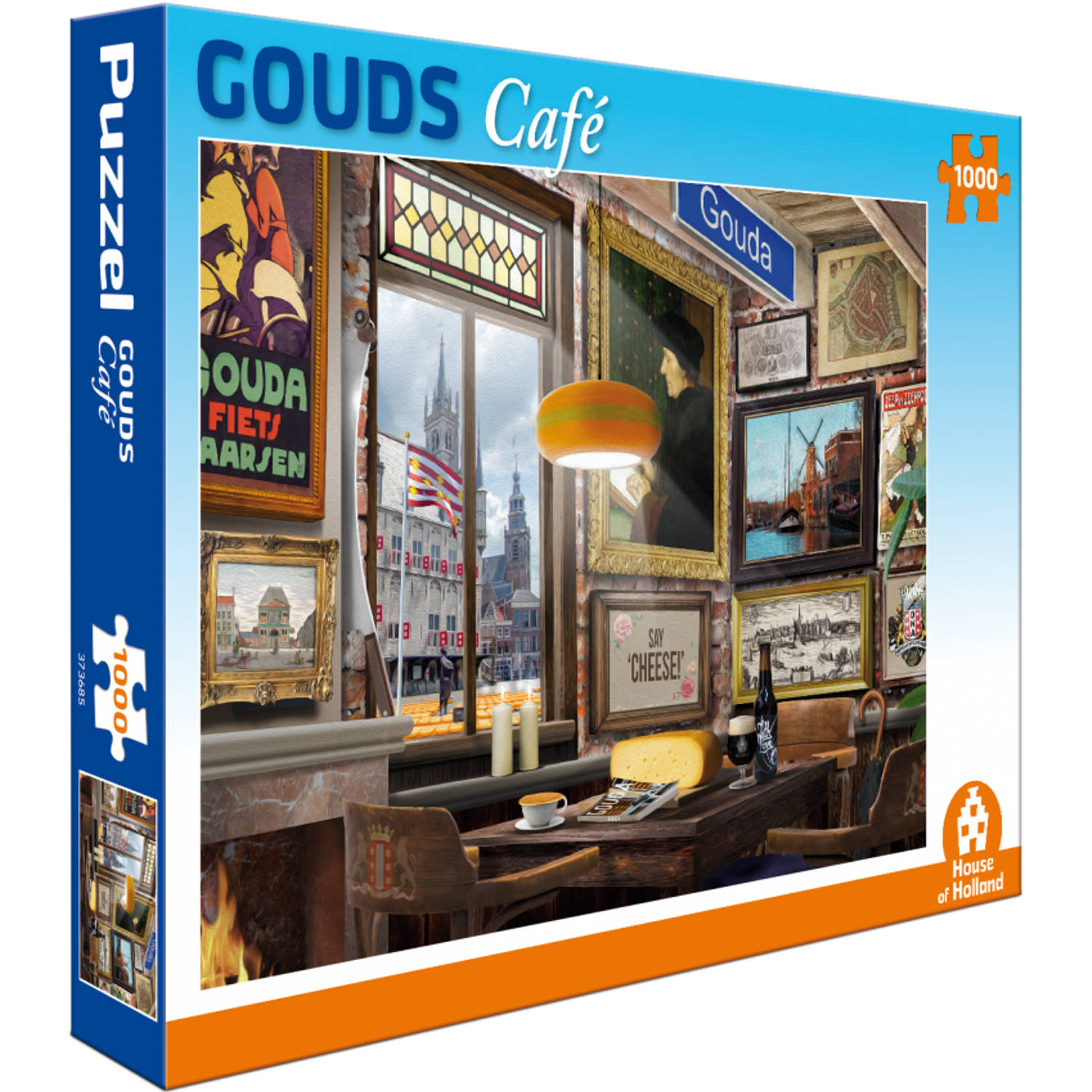 House of Holland Gouds Café Puzzel 1000 Stukjes