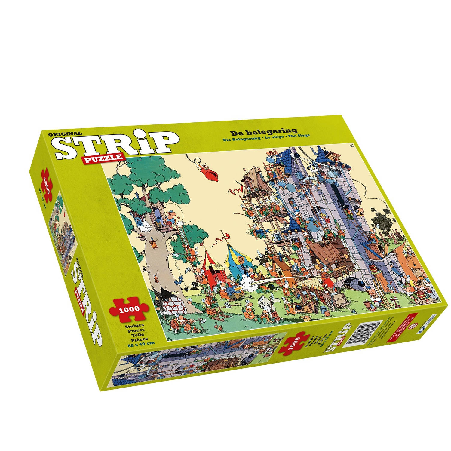 Jumbo Peter De Smet - De Belegering Strip Puzzel 1000 Stukjes