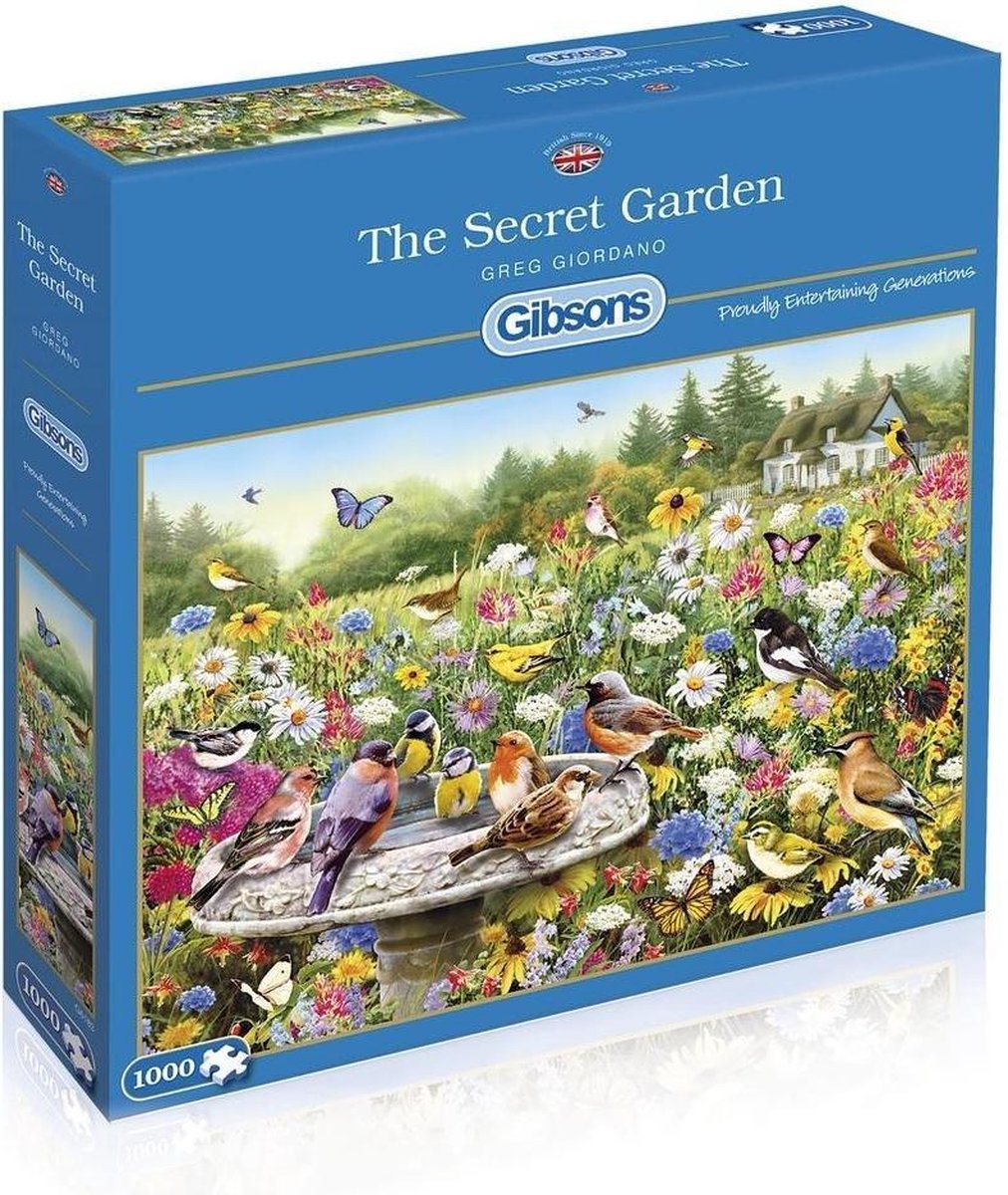 The Secret Garden Puzzel 1000 Stukjes