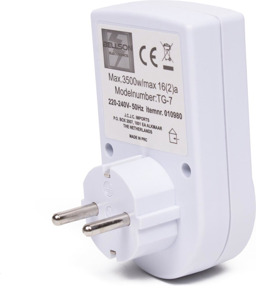 Benson Programmeerbare Tijdklok/tijdschakelaar Voor Binnen 24-uurs - Tijdschakelaars