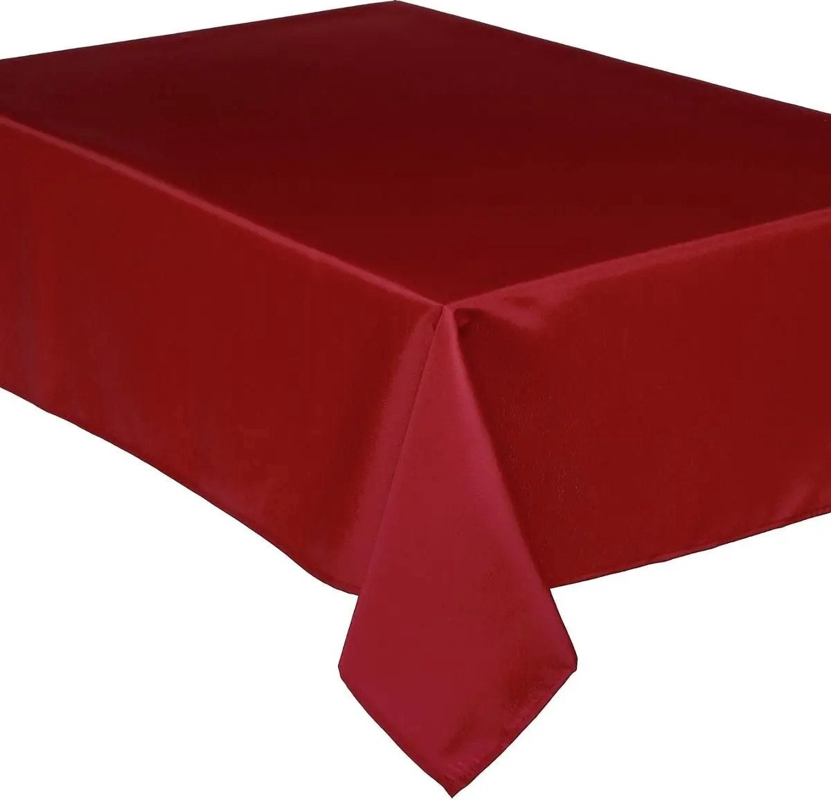 Tafelkleed Rechthoekig 240 X 140 Cm Polyester - Tafellakens - Rood