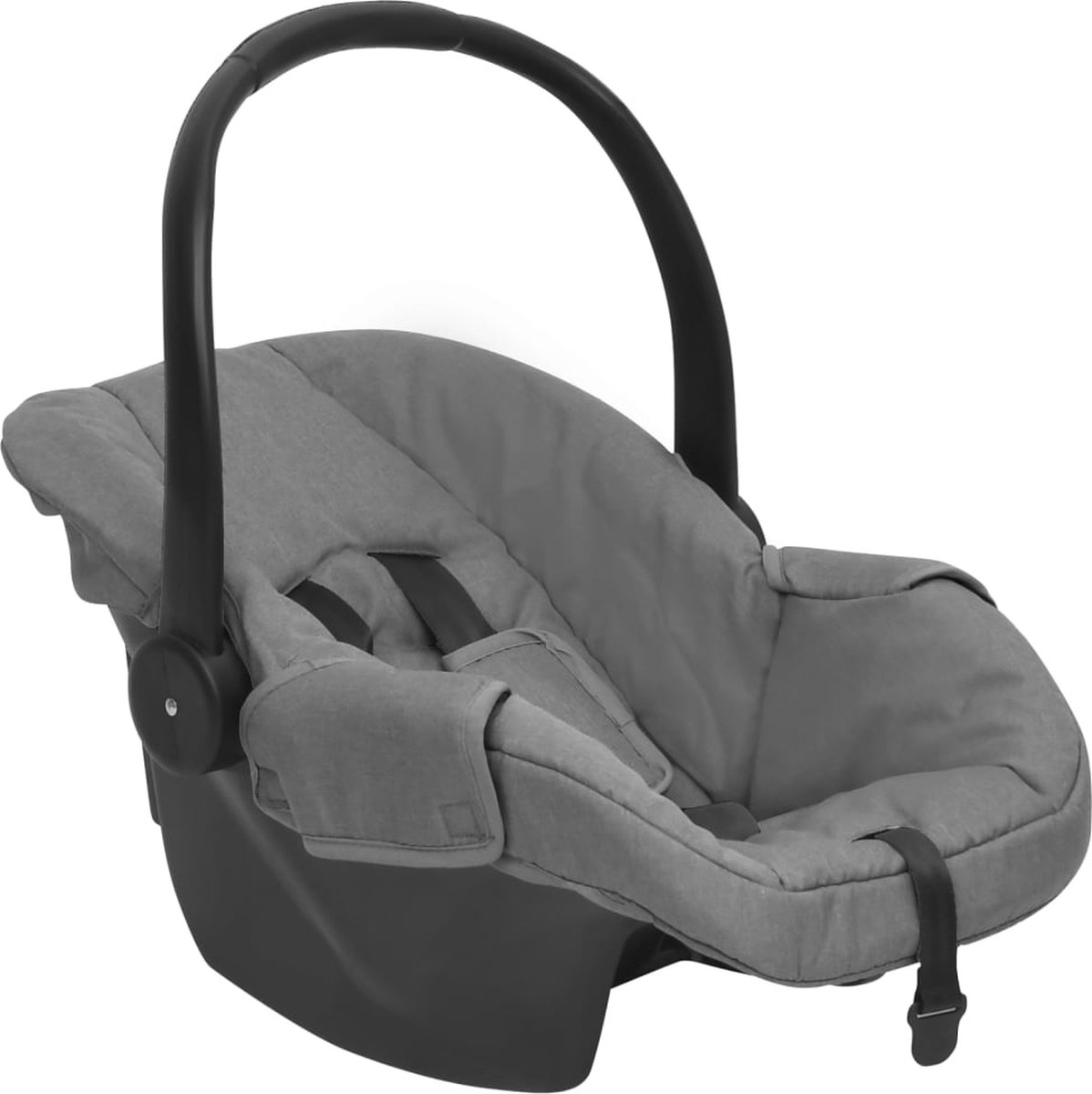 Vidaxl Babyautostoel 42x65x57 Cm Licht - Grijs