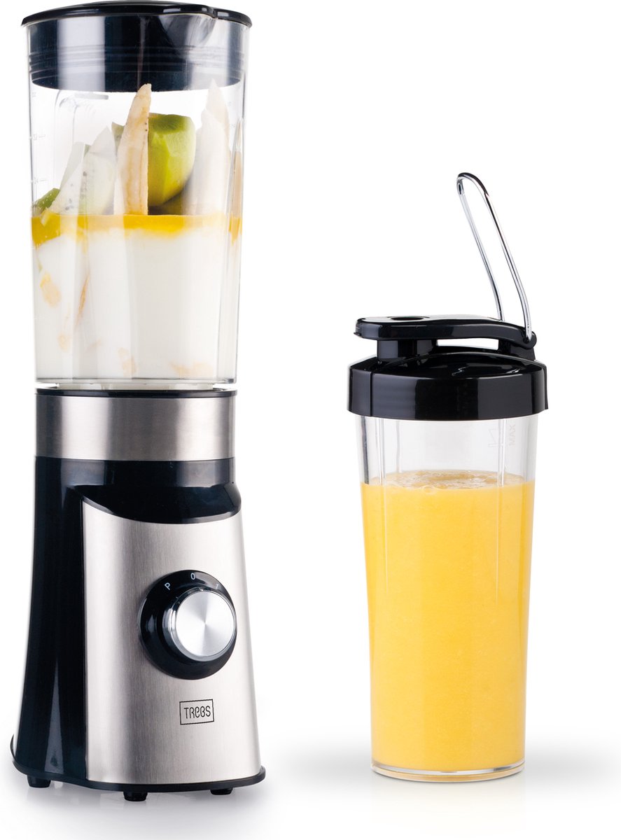 Trebs Blender Smoothie To Go Pro - Zwart