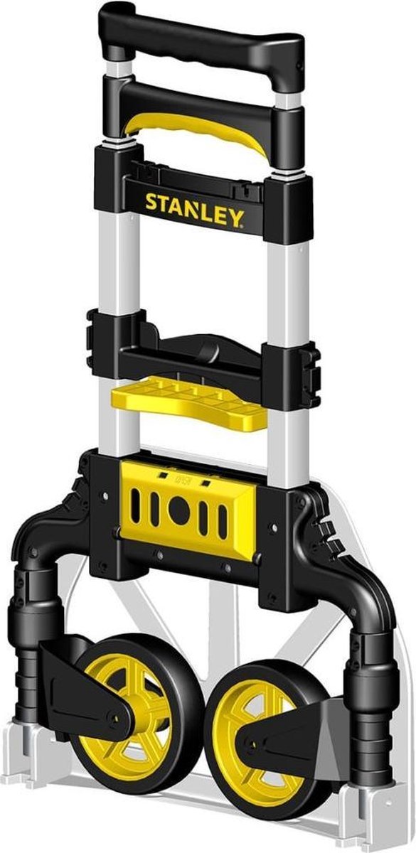 Stanley Steekwagen Met Krathouder Inklapbaar 60 Kg Sxwtd-ft500 - Zwart