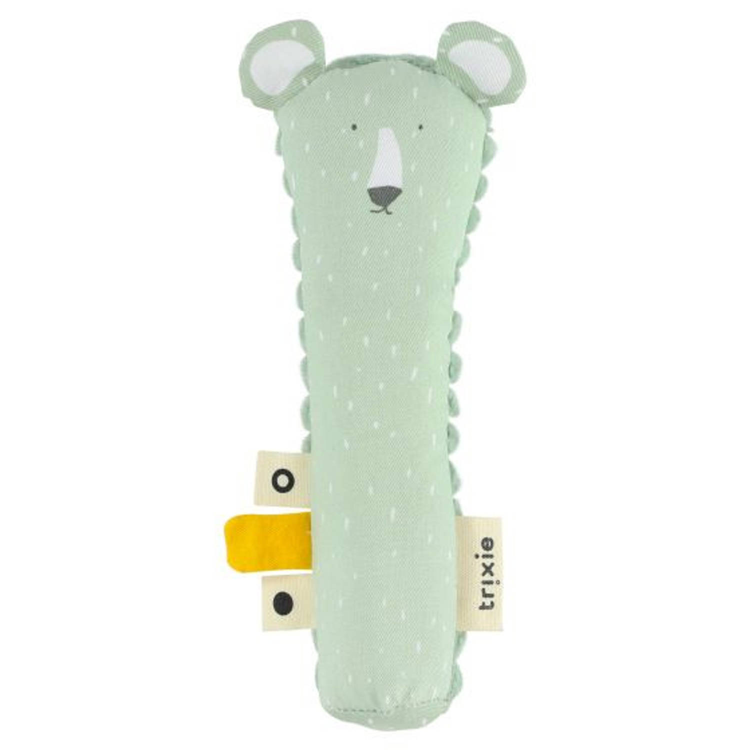 Trixie Knijprammelaar Mr. Polar Bear Junior 16 Cm Katoen - Groen