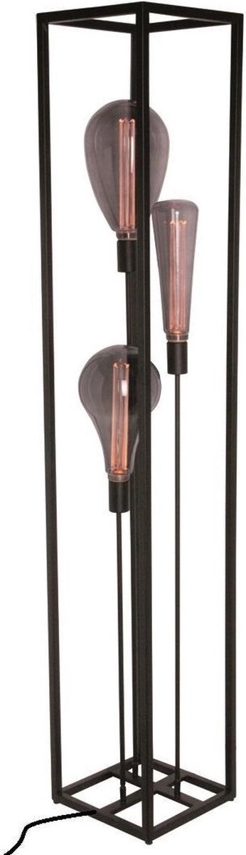 Freelight Vloerlamp Palco 161x28 Cm - Zwart